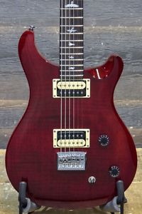 PRS SE 277 Baritone Humbucker Scarlet Red Electric Guitar w/ Gig Bag - #Q12279