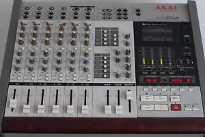 AKAI MG614 4 Track Cassette Analog Recorder with Mixer