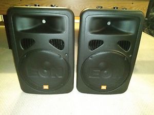 WOW!!! JBL EON G2 SPEAKERS in Orig. Box w/Travel Case in Excellent Condition.