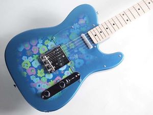 Fender Japan Exclusive Classic 69 Tele, Maple Fingerboard Blue Flower F/S Japan