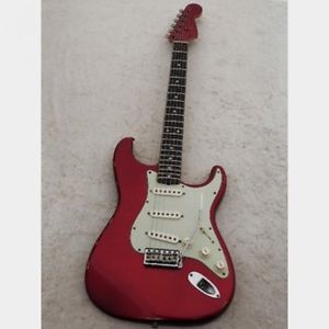 Fender Custom Shop 1960 Stratocaster Relic Maching Head (Candy Apple Red)/512