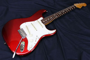 Fender Japan ST62-65 CAR JV serial Used  w/ Hard case