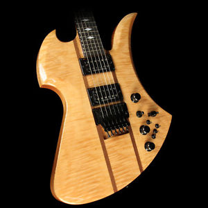 Used 2013 B.C. Rich USA Mockingbird SL Electric Guitar Transparent Natural