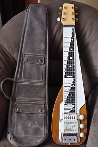 Vintage 1955 Resonet Arioso export Lapsteel Hawaii Guitar - made before Futurama