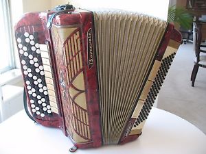 chromatic accordion Barcarolle B system 120 bass keys