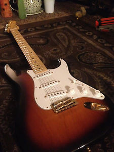 60th anniversary Fender stratocaster American standard with anniversary hardcase