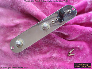 Vintage 1955 FENDER Telecaster Wiring Harness Control Plate 100% orig 1954 TELE