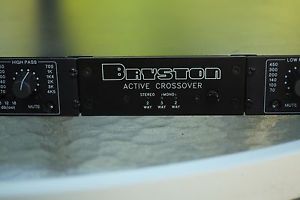 Bryston 10B active crossover balanced xlr connectors