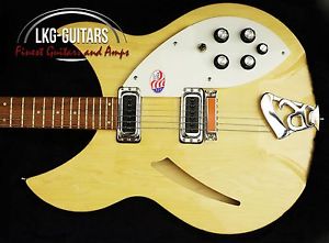 RICKENBACKER 330 THINLINE HALBAKUSTIK, MAPLEGLO, 24 BÜNDE, MONO, 2 HI-GAIN SC