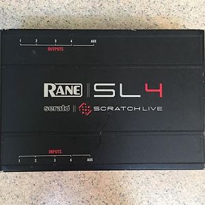 Rane Serato SL4 DJ Scratch Live - Free Expedited Shipping - Unit Only. LOW PRICE