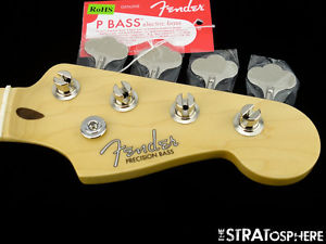 Fender Vintage USA 58 Precision P BASS NECK + TUNERS American Maple Nitro