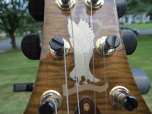 Prs Private Stock Custom 24 BRAZILIAN Fret One Piece Killer Curly Flame 14K Gold