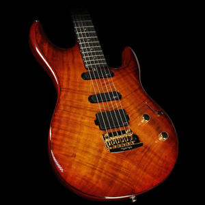 Used Ernie Ball Music Man Luke Ball Family Reserve Guitar Koa Island Burst