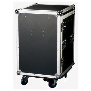 DAP-Audio Flightcase mit Schubladen 12HE + Arbeitsfläche, Schwarz