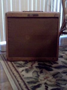 1959 Fender Pro Tweed Guitar Amplifier 5E5A circuit