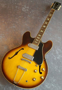 Gibson ES-330TD Sunburst 1967 Vintage Full Acoustic Type E-Guitar Free Shipping