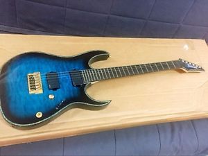 Used Ibanez iron RGIX20FEQM 6string EMG neck electric guitar