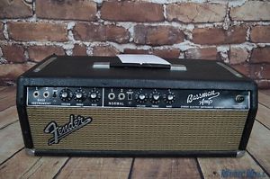 Vintage 1965 Fender Bassman 50 Blackface AA864 Tube Guitar Amplifier Head RCA