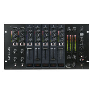 DAP-Audio IMIX-7.2 USB 7-Kanal Installations Zonen-Mixer (2 Zonen), mit USB-Ansc