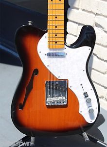 NOS Fender American Vintage 69 Telecaster Thinline with Case 1969 Thinline