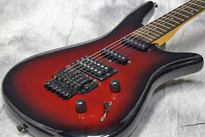 YAMAHA MG Standard Red Black Sunburst Electric Guitar Made in Japan w/Soft Case