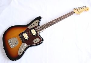 NEW Fender Mexico Kurt Cobain Road Worn Jaguar Sunburst Guitar Right-Handed