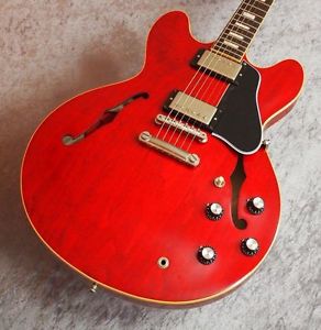 Gibson Memphis 1963 ES-335 TDC 2015 60's Cherry Electric Acoustic Guitar Mint