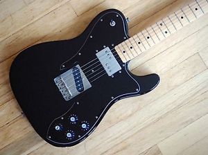 1995 Fender Telecaster Custom '72 Reissue Electric Guitar Black MIJ Japan TC72