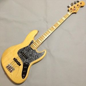 Used! Fender Japan JB75 Jazz Bass Natural Ash Block Inlay Made in Japan