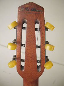♫ 1950's  ANTOINE DI MAURO. GYPSY FLAT-TOP,Parlour vintage Jazzgitarre.