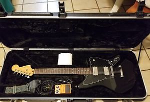 Fender Jaguar Blacktop HH Guitar - including hard case