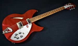 Rickenbacker 330 outfit in ruby with free U2 (The Edge) Strap