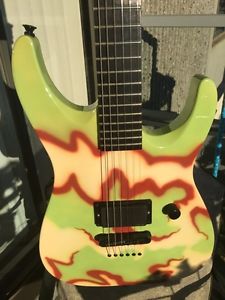 Jackson COW DK6 MIJ Christian Olde Wolbers Dinky Arch top in Desert Camo