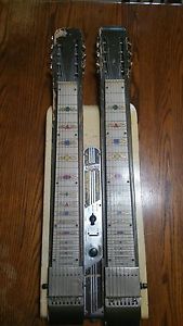 Vintage National Grand Console steel guitar double 8 1950's rare!!!
