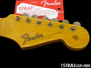 Fender Custom Shop Postmodern Relic Stratocaster NECK & TUNERS Strat Maple '57 V