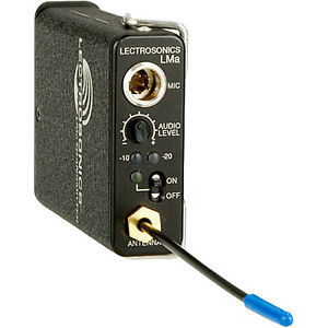 Lectrosonics LMa Frequency-Agile Digital Hybrid UHF Beltpack Transmitter (Freque