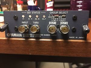 Yamaha My8 SDI ED Embedder/De-embedder Card For Yamaha Digital Console Mixer