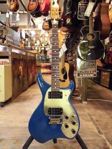 Yamaki DAION SAVAGE Electric Guitar 1970 Vintage Blue Used Rare Japan