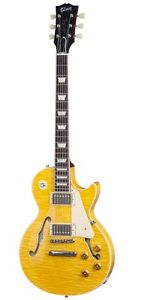 Gibson ES-Les Paul Trans Amber 2016 - Halbresonanz Gitarre inkl. Koffer