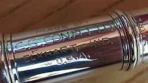 CONN 2 PIECE UNIBODY SILVER FLUTE * ZWEITEILIG SILBER QUERFLÖTE – VIDEO STREAM