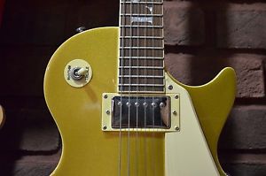 NOS Epiphone Lynyrd Skynyrd Les Paul Standard Gold Electric Guitar 30th Anniv.