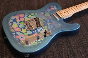 NEW 2016 Fender Ltd. Edition '69 Blue Flower Telecaster w/ Gig Bag - Japan Tele