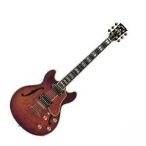 YAMAHA JAPAN SAS-1500 MIJ Electric Guitar SA S1500 Semi Hollowbody Musical Music