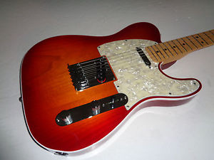 2014 Fender American Deluxe Telecaster Aged Cherry Burst w/Maple  MINT CONDITION