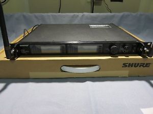 Shure UR4D+-H4 (518-578 Mhz) Dual Channel Receiver