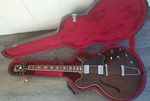 Pre owned 1969 Gibson ES-340TDW Walnut Finish with case