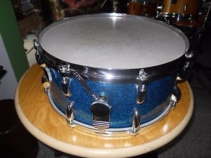 VINTAGE GRETSCH DRUM SET ROUND BADGE SNARE DRUM "FLOOR SHOW" MODEL 14 X 6 1/2