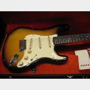 Fender 1970 Stratocaster Sunburst/Rose guitar FROM JAPAN/512