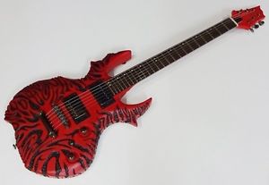 NEW SPEAR Ragnarok -Volcano red- guitar From JAPAN/456