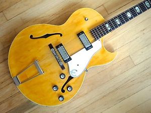 1965 Epiphone Sorrento Vintage Guitar Natural E452TDN Collector Grade, Gibson